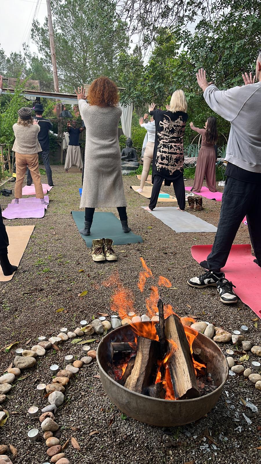 Yoga Retreat Class Alignment