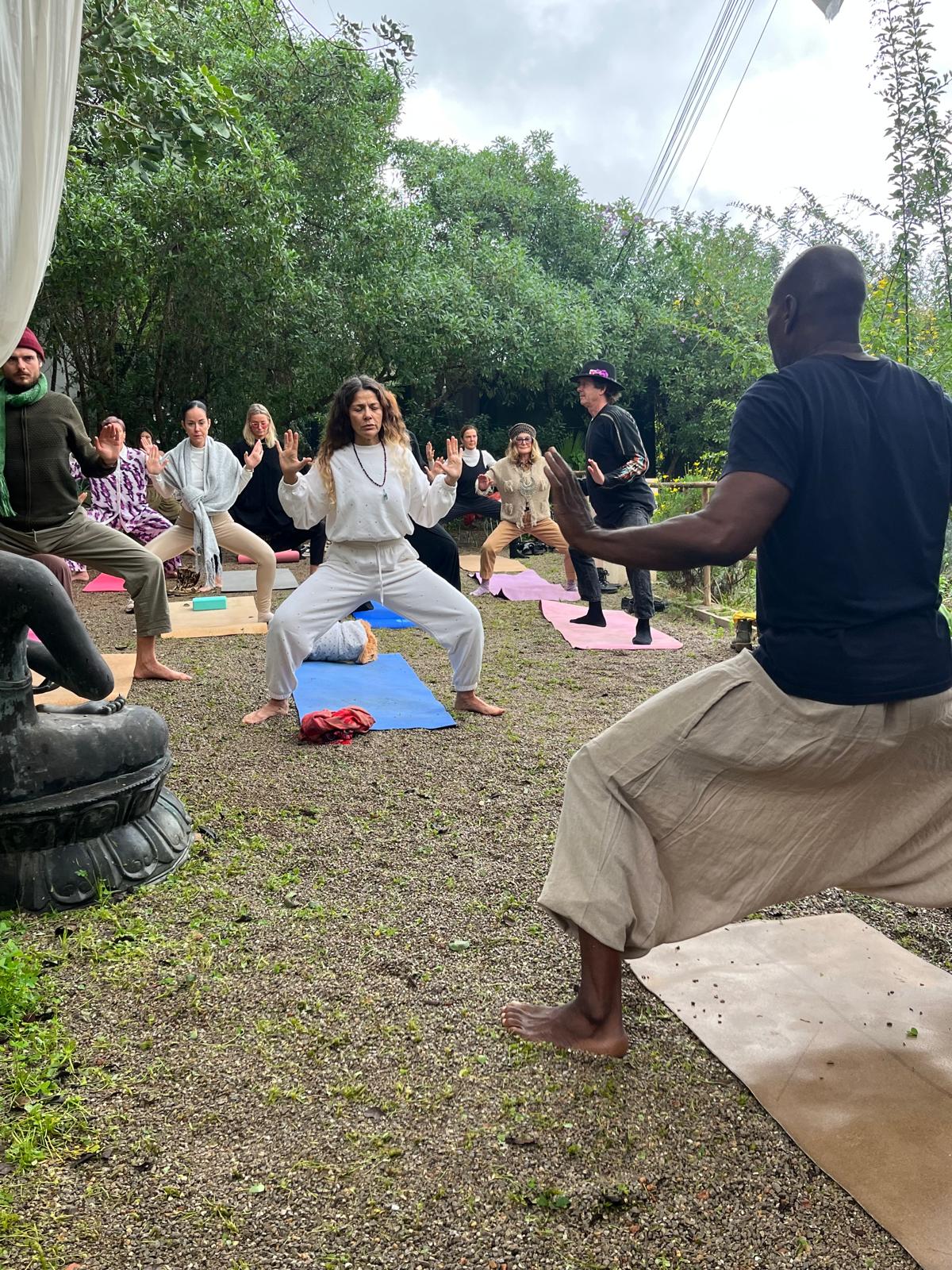 Yoga Retreat Group Focus